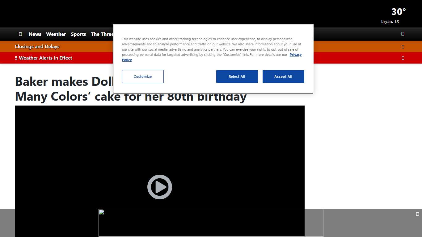 Baker makes Dolly Parton a realistic ‘Coat of Many Colors’ cake for her 80th birthday